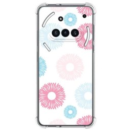 Funda Silicona Antigolpes para Nothing Phone 3a 5G diseño Flores 06 Dibujos