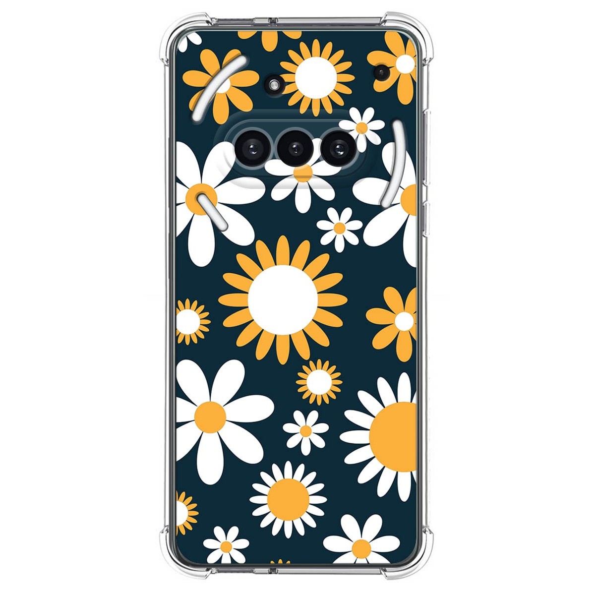 Funda Silicona Antigolpes para Nothing Phone 3a 5G diseño Flores 08 Dibujos