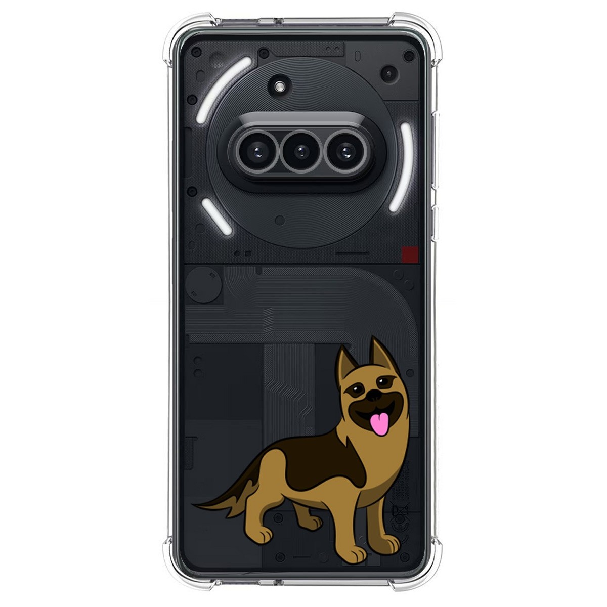 Funda Silicona Antigolpes para Nothing Phone 3a 5G diseño Perros 03 Dibujos