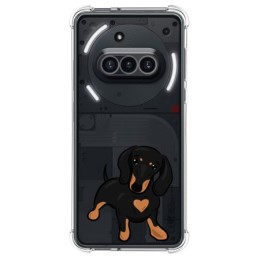 Funda Silicona Antigolpes para Nothing Phone 3a 5G diseño Perros 04 Dibujos