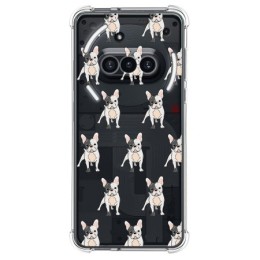 Funda Silicona Antigolpes para Nothing Phone 3a 5G diseño Perros 12 Dibujos