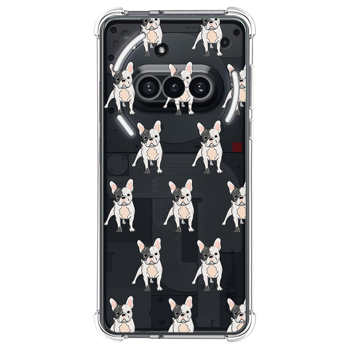 Funda Silicona Antigolpes para Nothing Phone 3a 5G diseño Perros 12 Dibujos