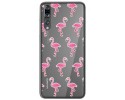 Funda Gel Transparente para Huawei P20 Pro Diseño Flamenco Dibujos