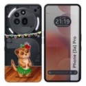 Funda Silicona Transparente para Nothing Phone 3a Pro 5G diseño Suricata Dibujos