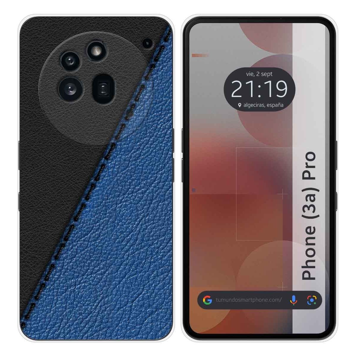 Funda Silicona para Nothing Phone 3a Pro 5G diseño Cuero 02 Dibujos