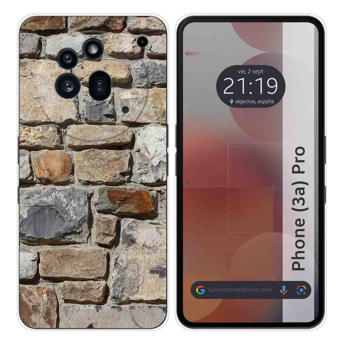 Funda Silicona para Nothing Phone 3a Pro 5G diseño Ladrillo 03 Dibujos