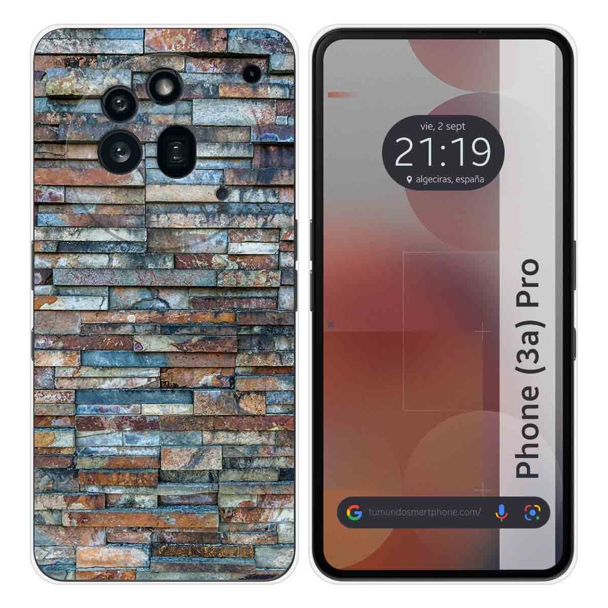 Funda Silicona para Nothing Phone 3a Pro 5G diseño Ladrillo 05 Dibujos