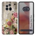 Funda Silicona para Nothing Phone 3a Pro 5G diseño Madera 08 Dibujos