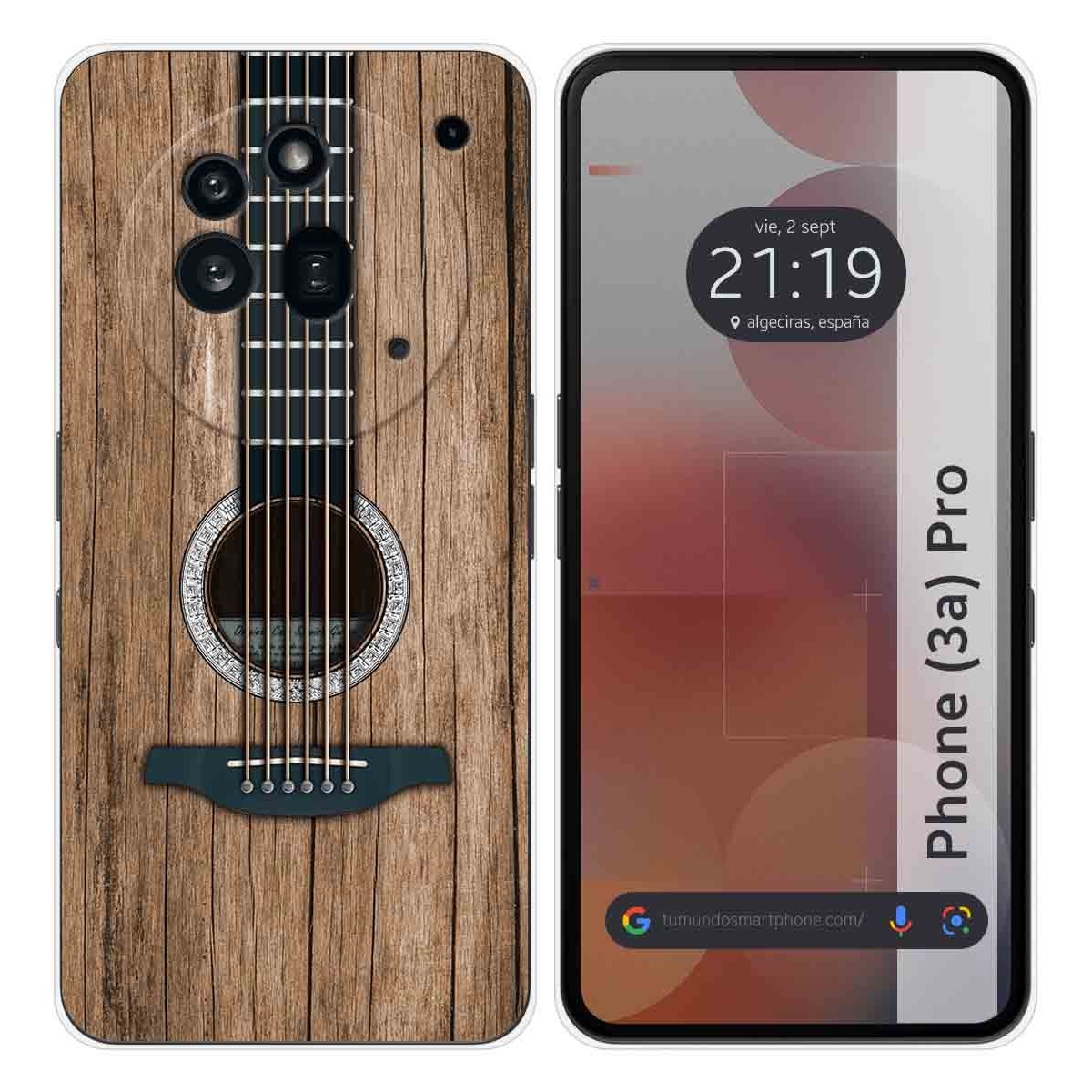 Funda Silicona para Nothing Phone 3a Pro 5G diseño Madera 11 Dibujos