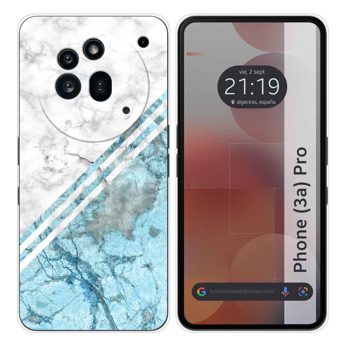 Funda Silicona para Nothing Phone 3a Pro 5G diseño Mármol 02 Dibujos