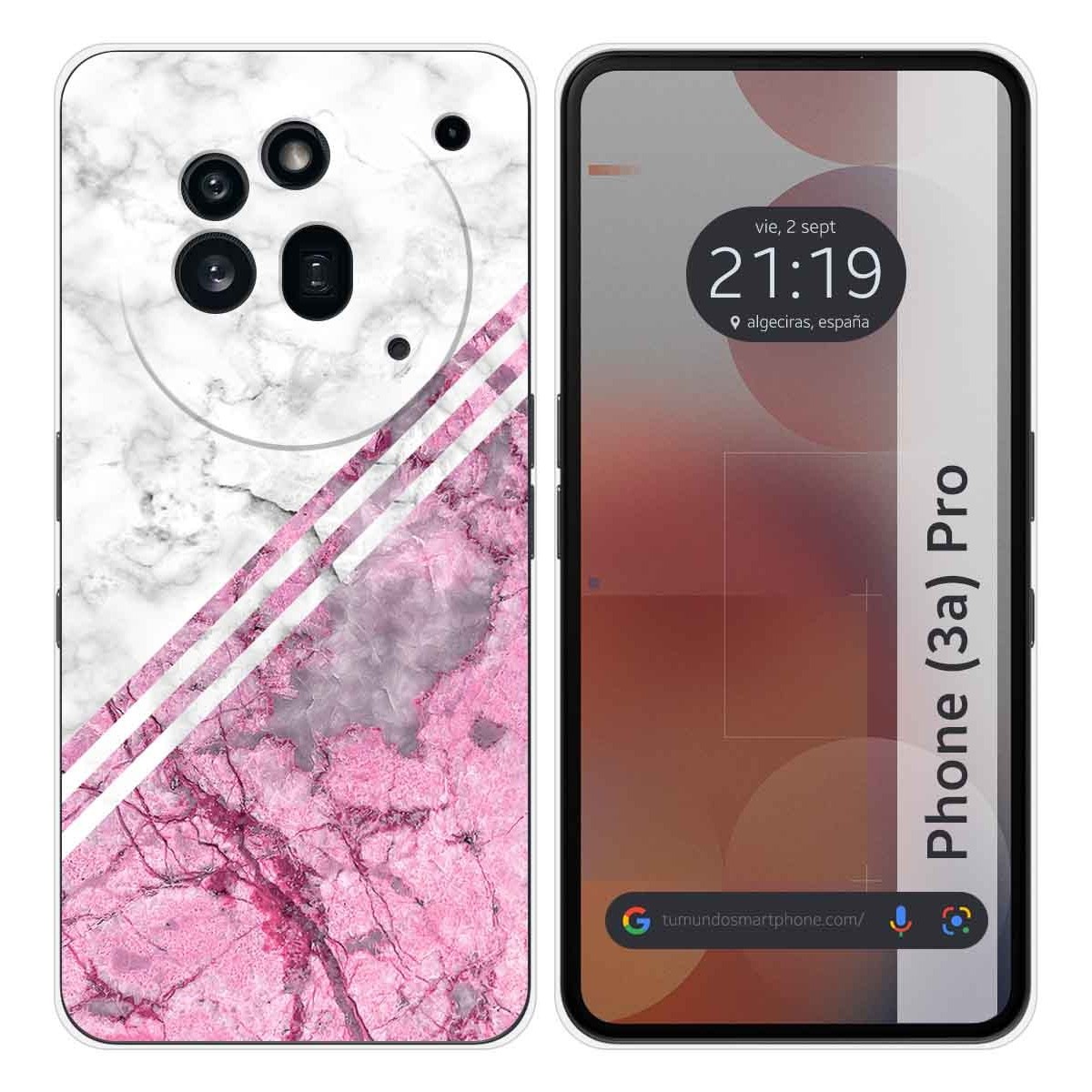 Funda Silicona para Nothing Phone 3a Pro 5G diseño Mármol 03 Dibujos