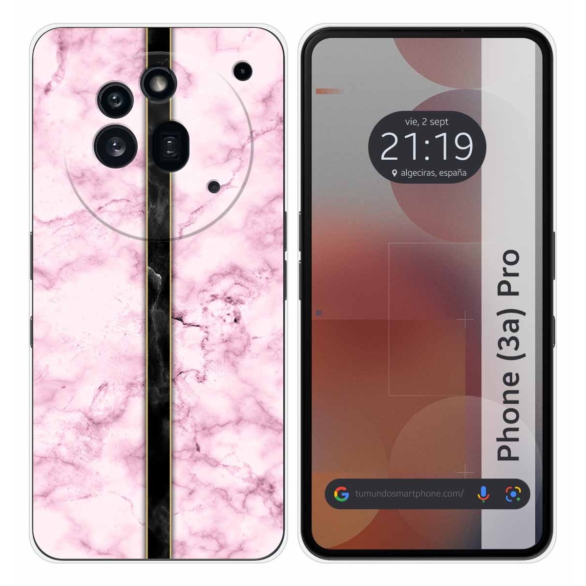 Funda Silicona para Nothing Phone 3a Pro 5G diseño Mármol 04 Dibujos