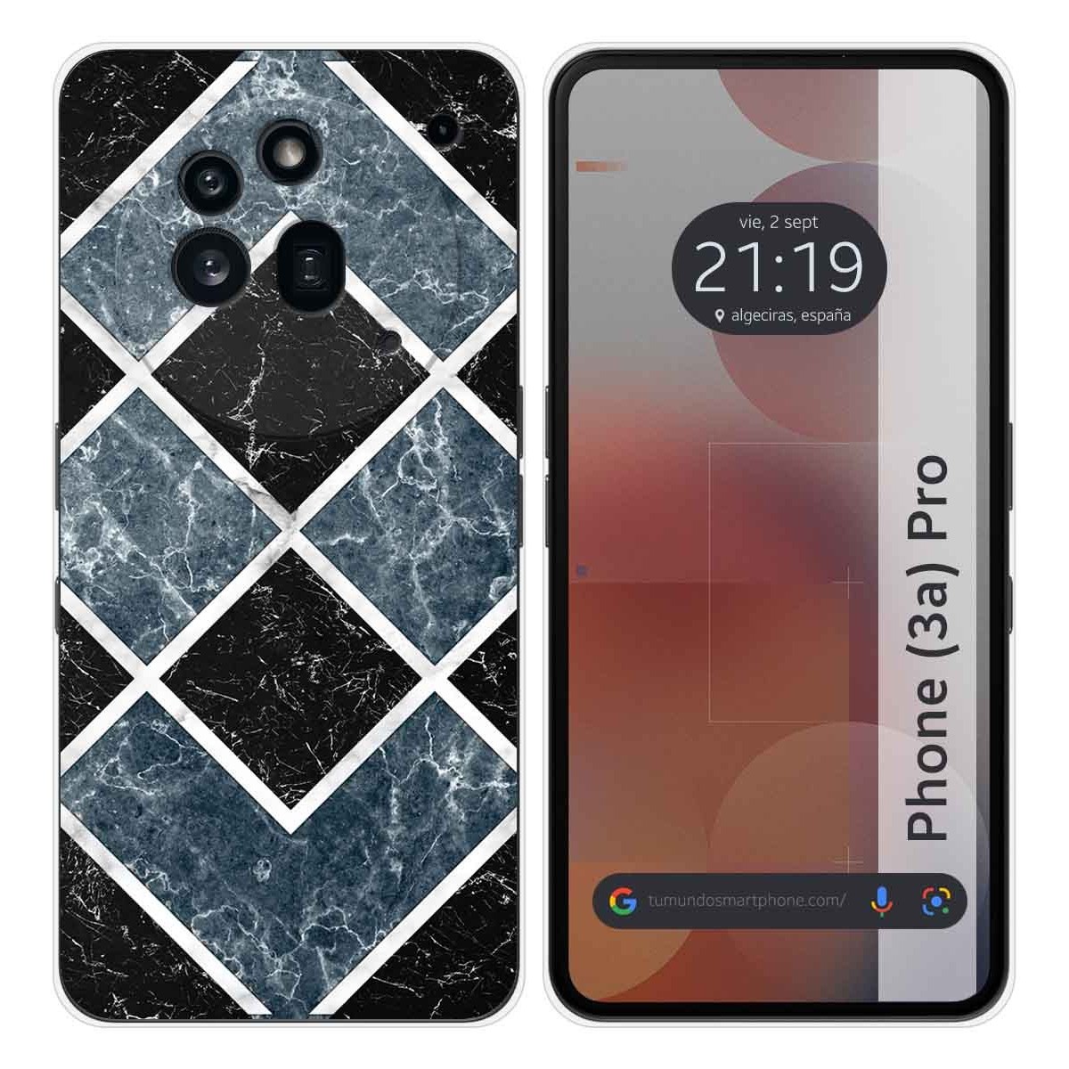 Funda Silicona para Nothing Phone 3a Pro 5G diseño Mármol 06 Dibujos