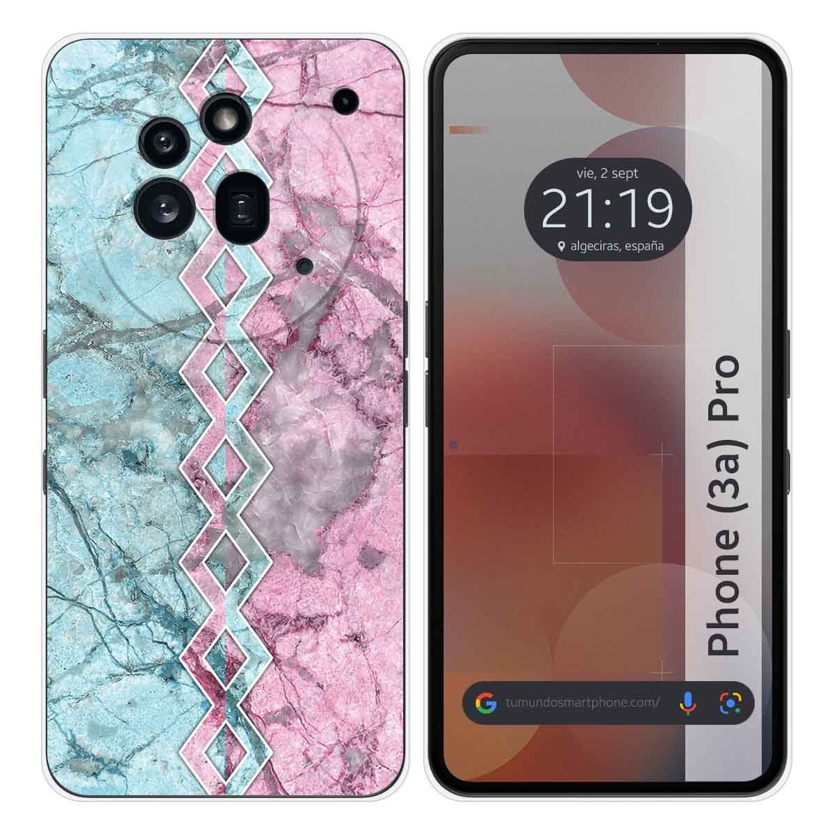 Funda Silicona para Nothing Phone 3a Pro 5G diseño Mármol 08 Dibujos