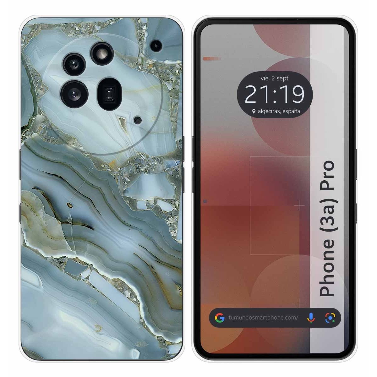 Funda Silicona para Nothing Phone 3a Pro 5G diseño Mármol 09 Dibujos