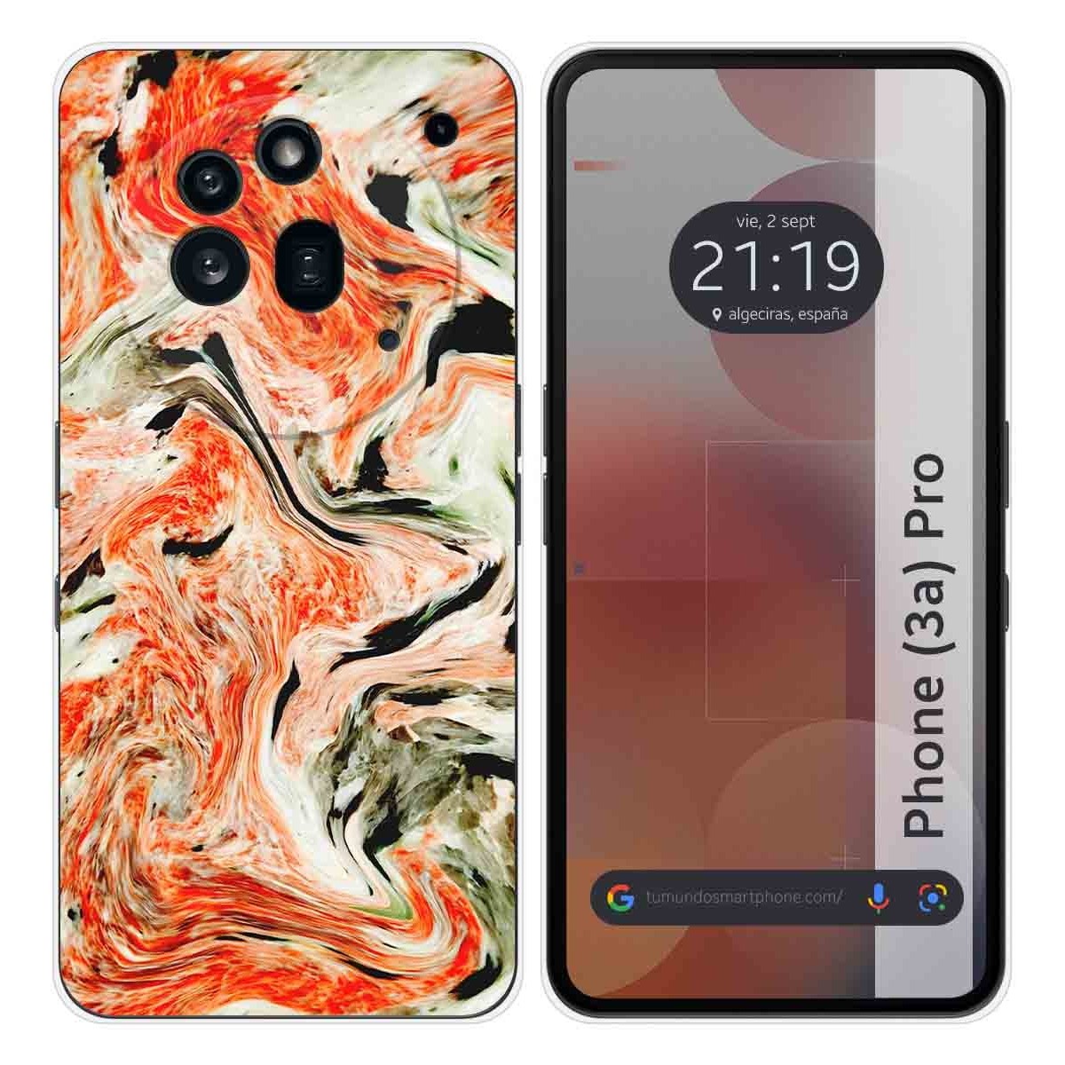 Funda Silicona para Nothing Phone 3a Pro 5G diseño Mármol 12 Dibujos