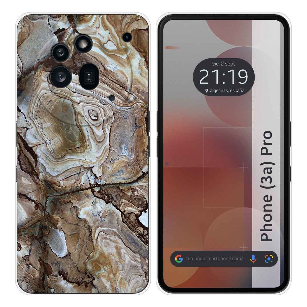 Funda Silicona para Nothing Phone 3a Pro 5G diseño Mármol 14 Dibujos