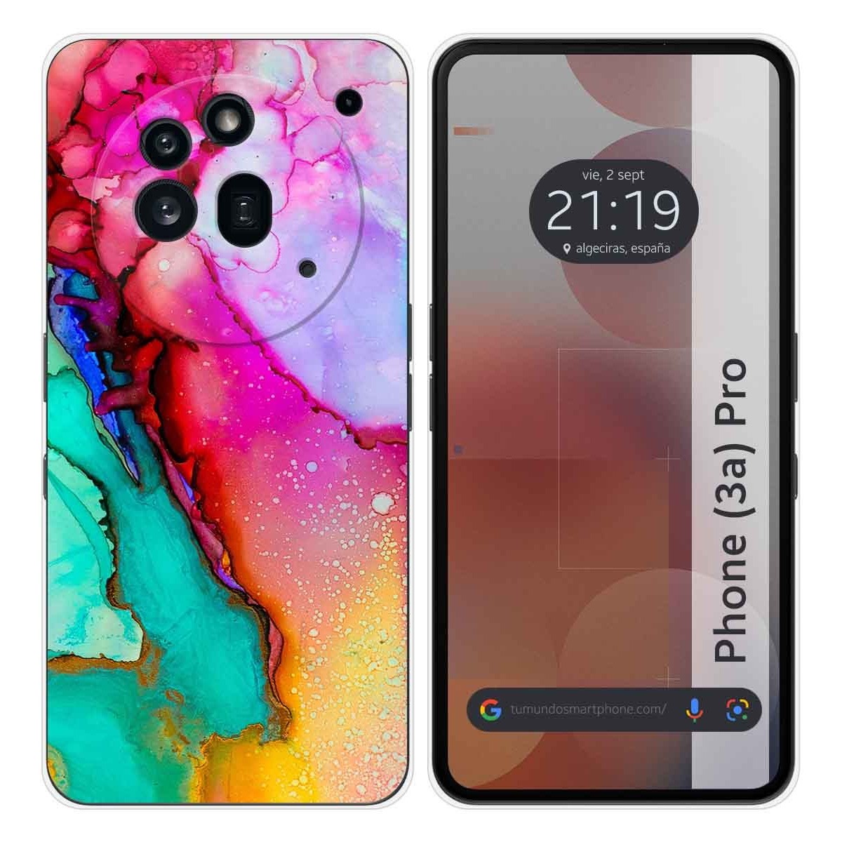 Funda Silicona para Nothing Phone 3a Pro 5G diseño Mármol 15 Dibujos