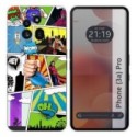 Funda Silicona para Nothing Phone 3a Pro 5G diseño Comic Dibujos