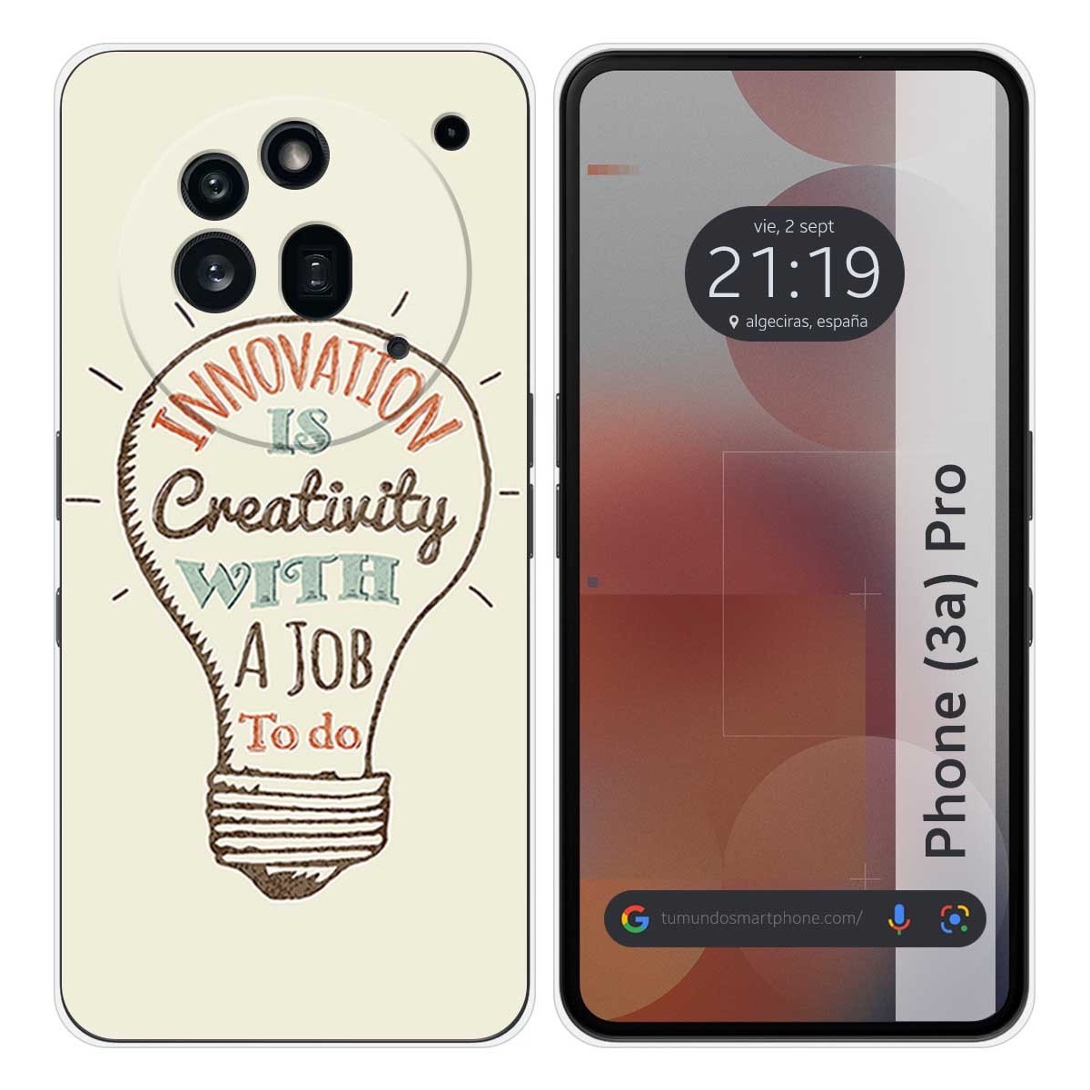 Funda Silicona para Nothing Phone 3a Pro 5G diseño Creativity Dibujos