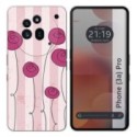 Funda Silicona para Nothing Phone 3a Pro 5G diseño Flores Vintage Dibujos