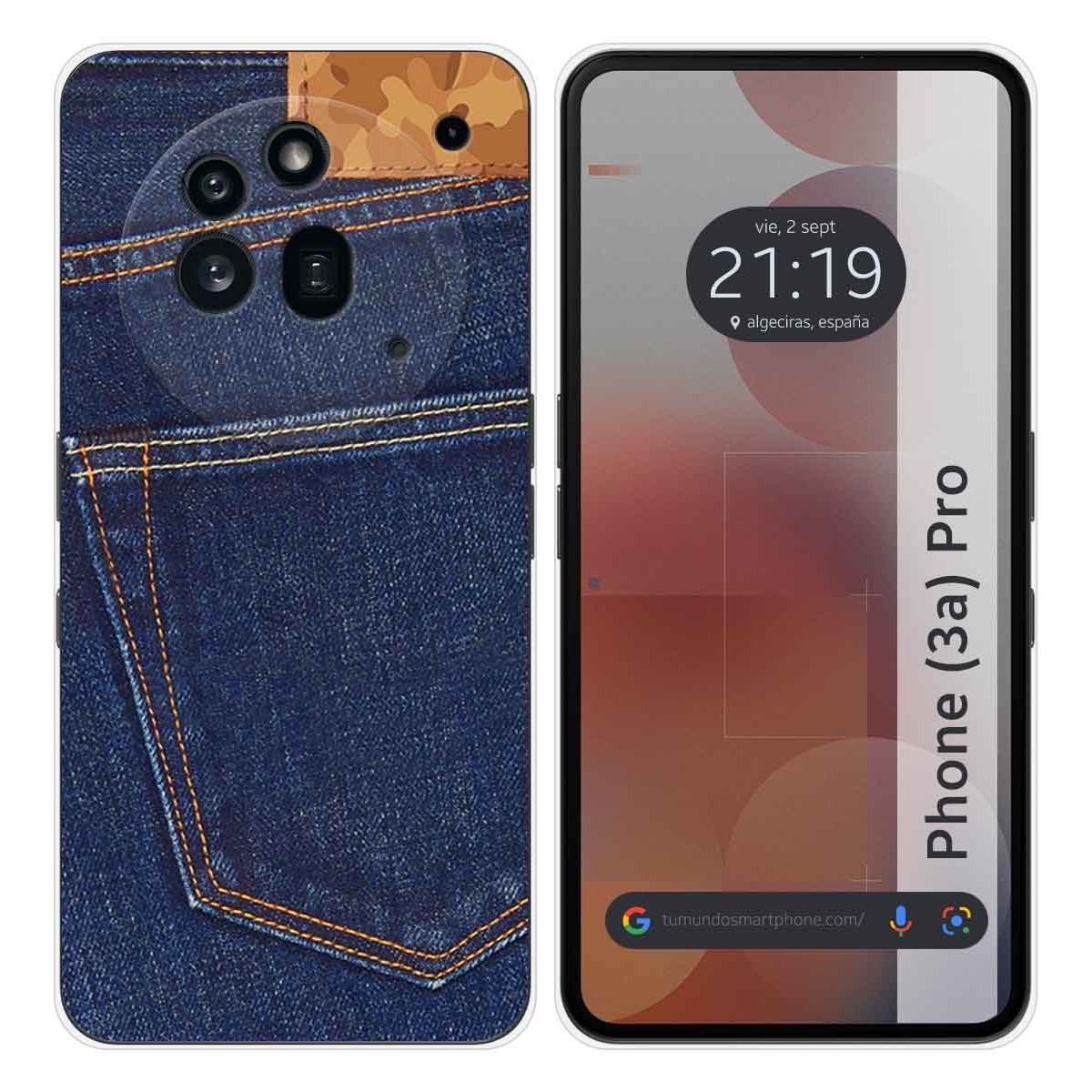 Funda Silicona para Nothing Phone 3a Pro 5G diseño Vaquero Dibujos