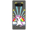 Funda Gel Transparente para Samsung Galaxy Note 8 Diseño Unicornio Dibujos
