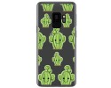 Funda Gel Transparente para Samsung Galaxy S9 Diseño Cactus Dibujos