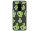 Funda Gel Transparente para Samsung Galaxy S9 Plus Diseño Cactus Dibujos