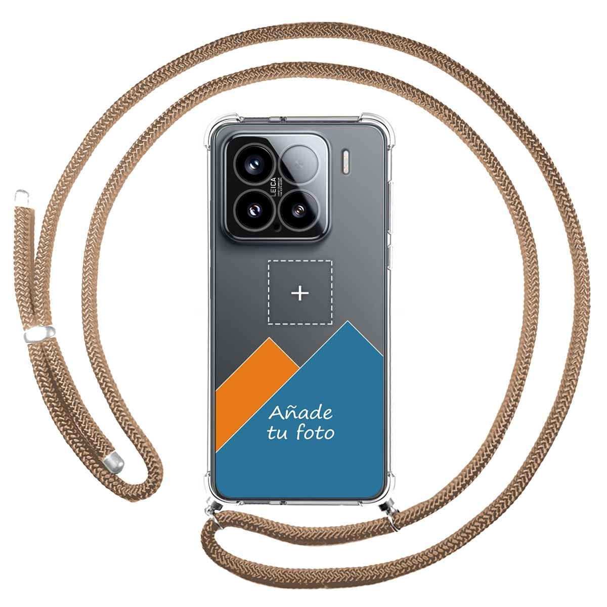 Personaliza tu Funda Colgante Transparente para Xiaomi 15 5G con Cordon Camel Dibujo Personalizada