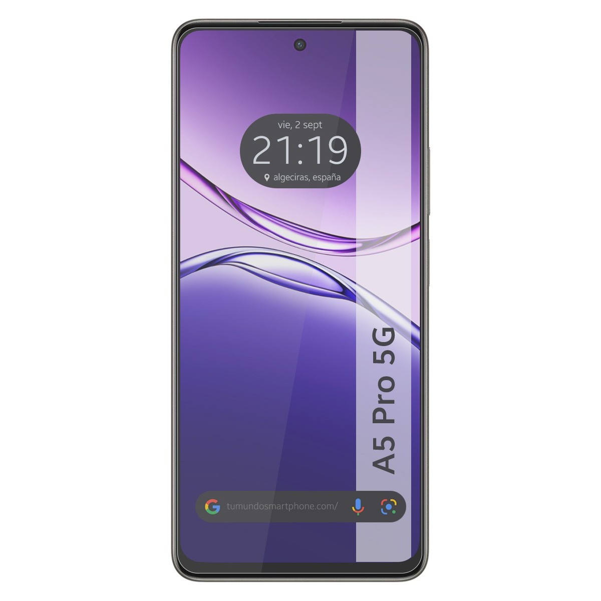 Protector Cristal Templado para Oppo A5 Pro 5G Vidrio