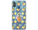 Funda Gel Transparente para Xiaomi Mi 8 Diseño Piña Dibujos