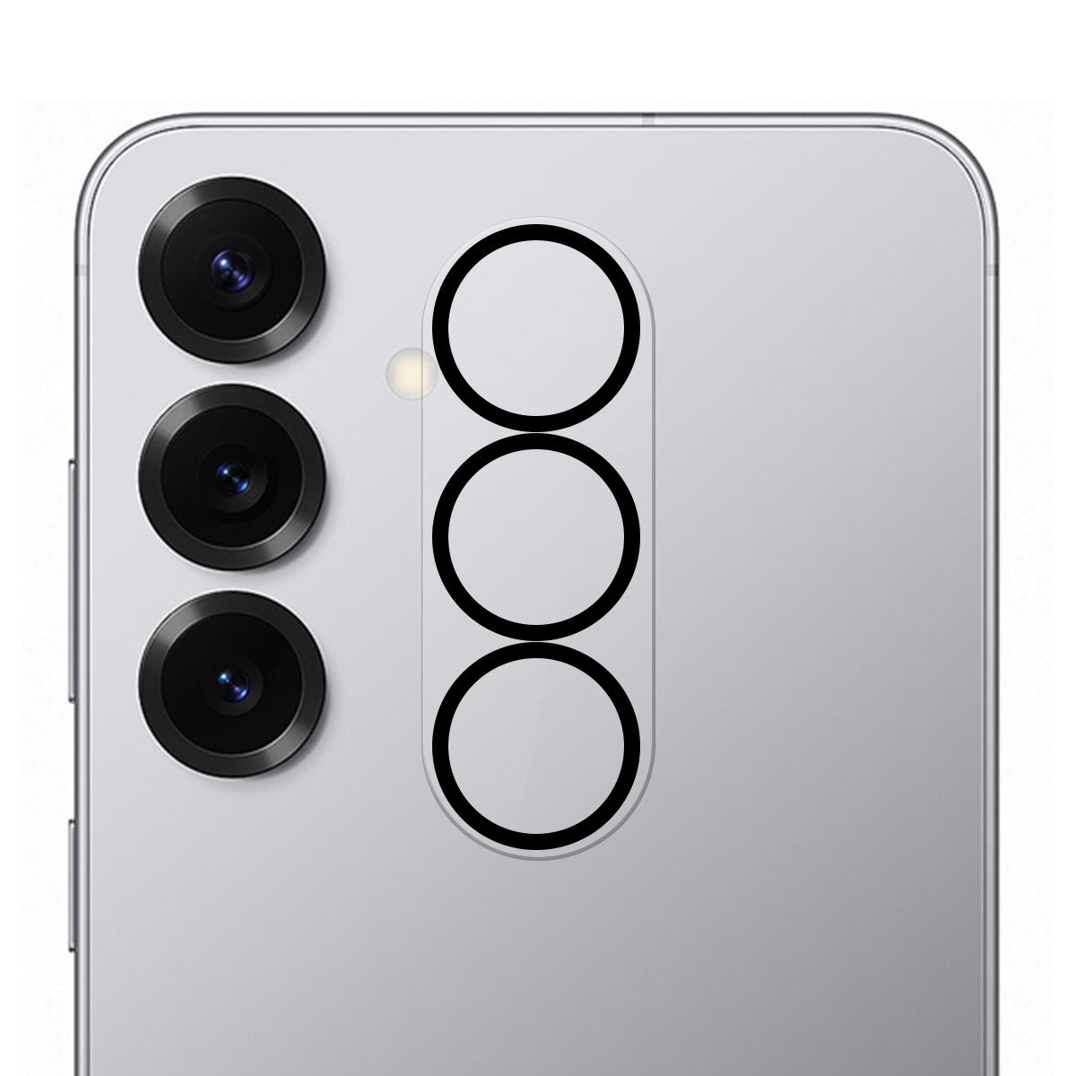 Protector Cristal Templado Cámara Trasera para Samsung Galaxy S25 5G Vidrio