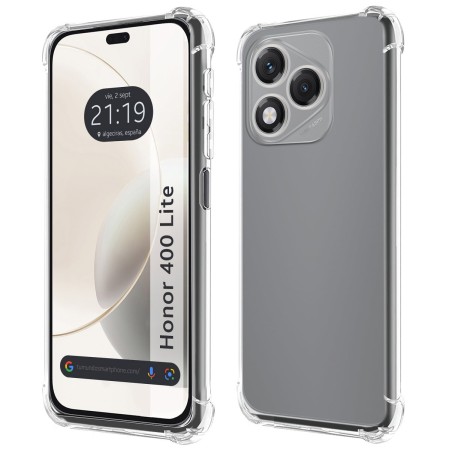 Funda Silicona Antigolpes Transparente para Huawei Honor 400 Lite 5G
