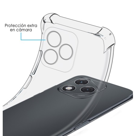 Funda Silicona Antigolpes Transparente para Huawei Honor 400 Lite 5G