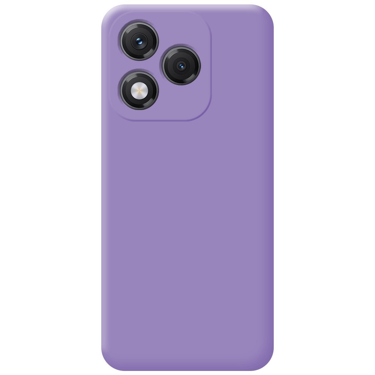 Funda Silicona Líquida Ultra Suave para Huawei Honor 400 Lite 5G color Morada
