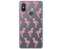 Funda Gel Transparente para Xiaomi Mi 8 Se Diseño Flamenco Dibujos