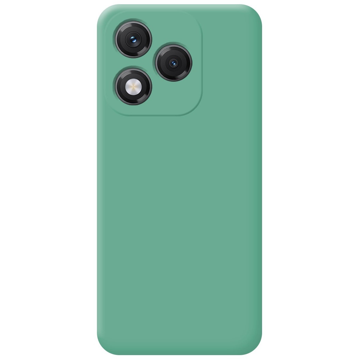 Funda Silicona Líquida Ultra Suave para Huawei Honor 400 Lite 5G color Verde