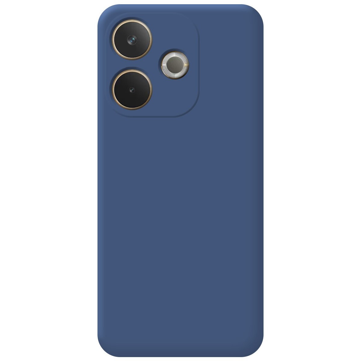 Funda Silicona Líquida Ultra Suave para Oppo A5 Pro 5G color Azul