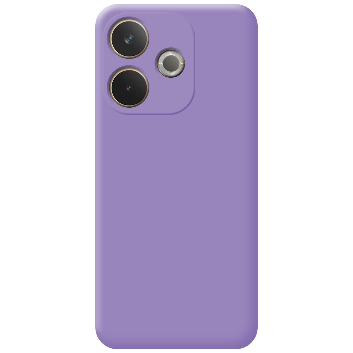 Funda Silicona Líquida Ultra Suave para Oppo A5 Pro 5G color Morada