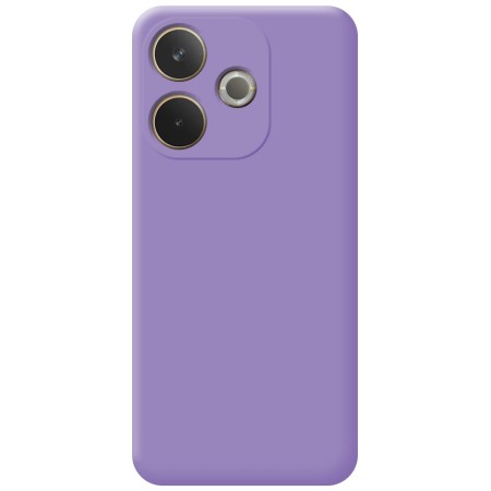 Funda Silicona Líquida Ultra Suave para Oppo A5 Pro 5G color Morada