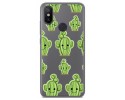 Funda Gel Transparente para Xiaomi Mi 6X / Mi A2 Diseño Cactus Dibujos