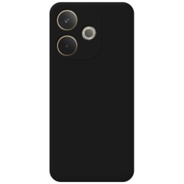 Funda Silicona Líquida Ultra Suave para Oppo A5 Pro 5G color Negra 2