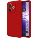 Funda Silicona Líquida Ultra Suave para Oppo A5 Pro 5G color Roja