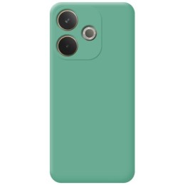 Funda Silicona Líquida Ultra Suave para Oppo A5 Pro 5G color Verde 2