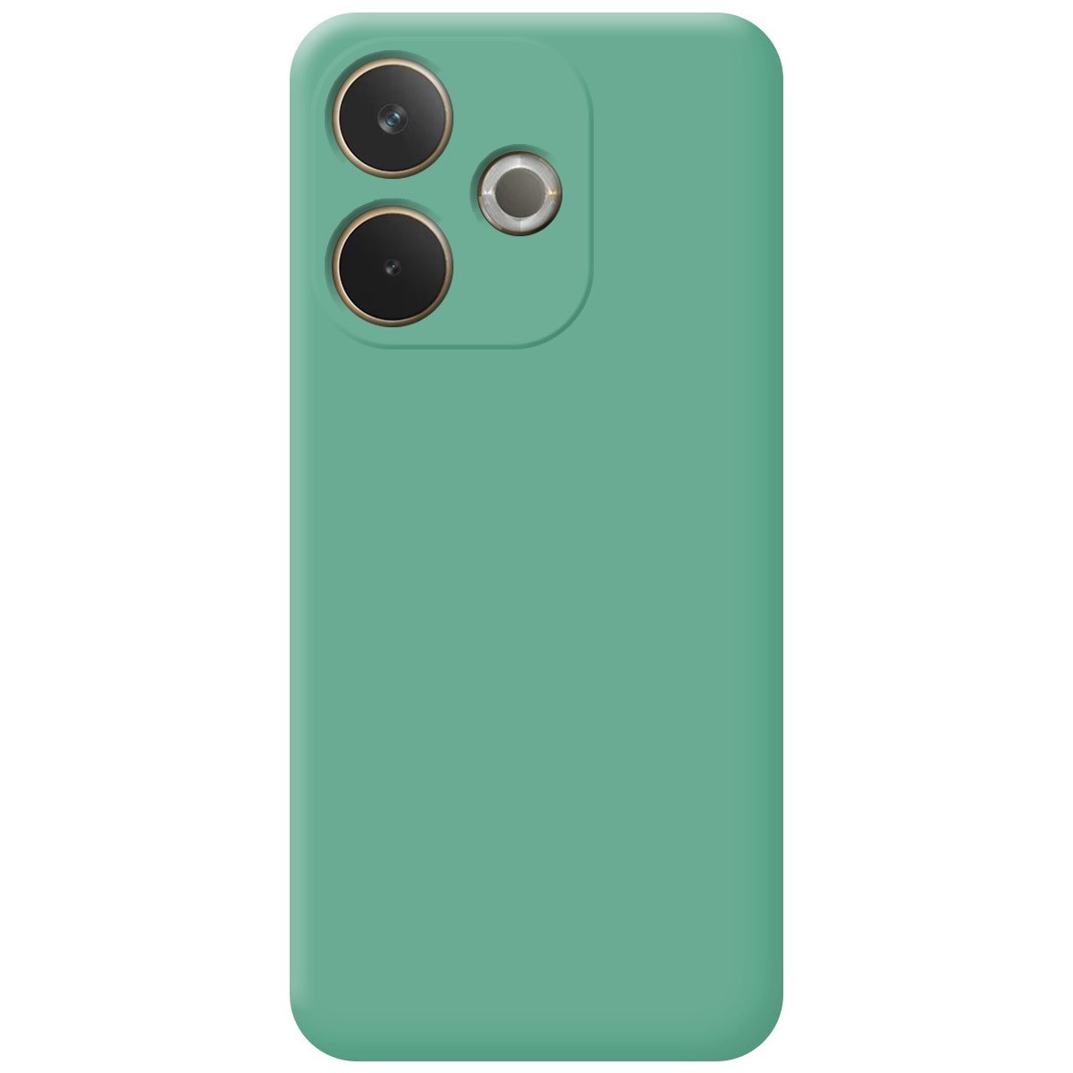 Funda Silicona Líquida Ultra Suave para Oppo A5 Pro 5G color Verde