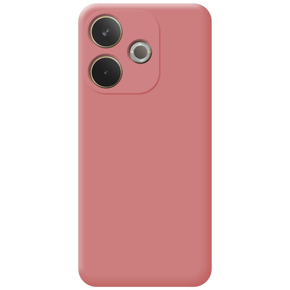 Funda Silicona Líquida Ultra Suave para Oppo A5 Pro 5G color Rosa