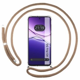 Funda Colgante Transparente para Oppo A5 Pro 5G con Cordon Camel