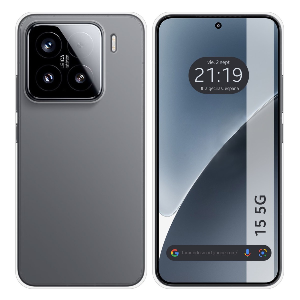 Funda Silicona Gel TPU Transparente para Xiaomi 15 5G