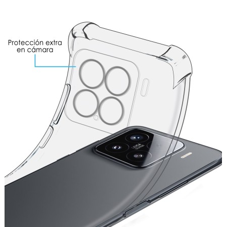 Funda Silicona Antigolpes Transparente para Xiaomi 15 5G